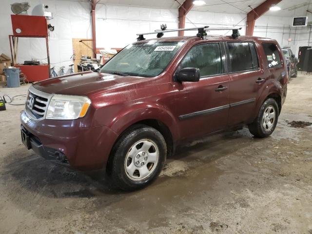 Image 1 of 2013 HONDA PILOT LX 2013 with VIN 5FNYF4H20DB074962
