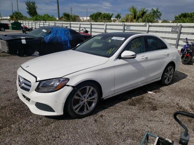 Image 1 of 2017 MERCEDES-BENZ C 300 2017 with VIN WDDWF4JB0HR221711