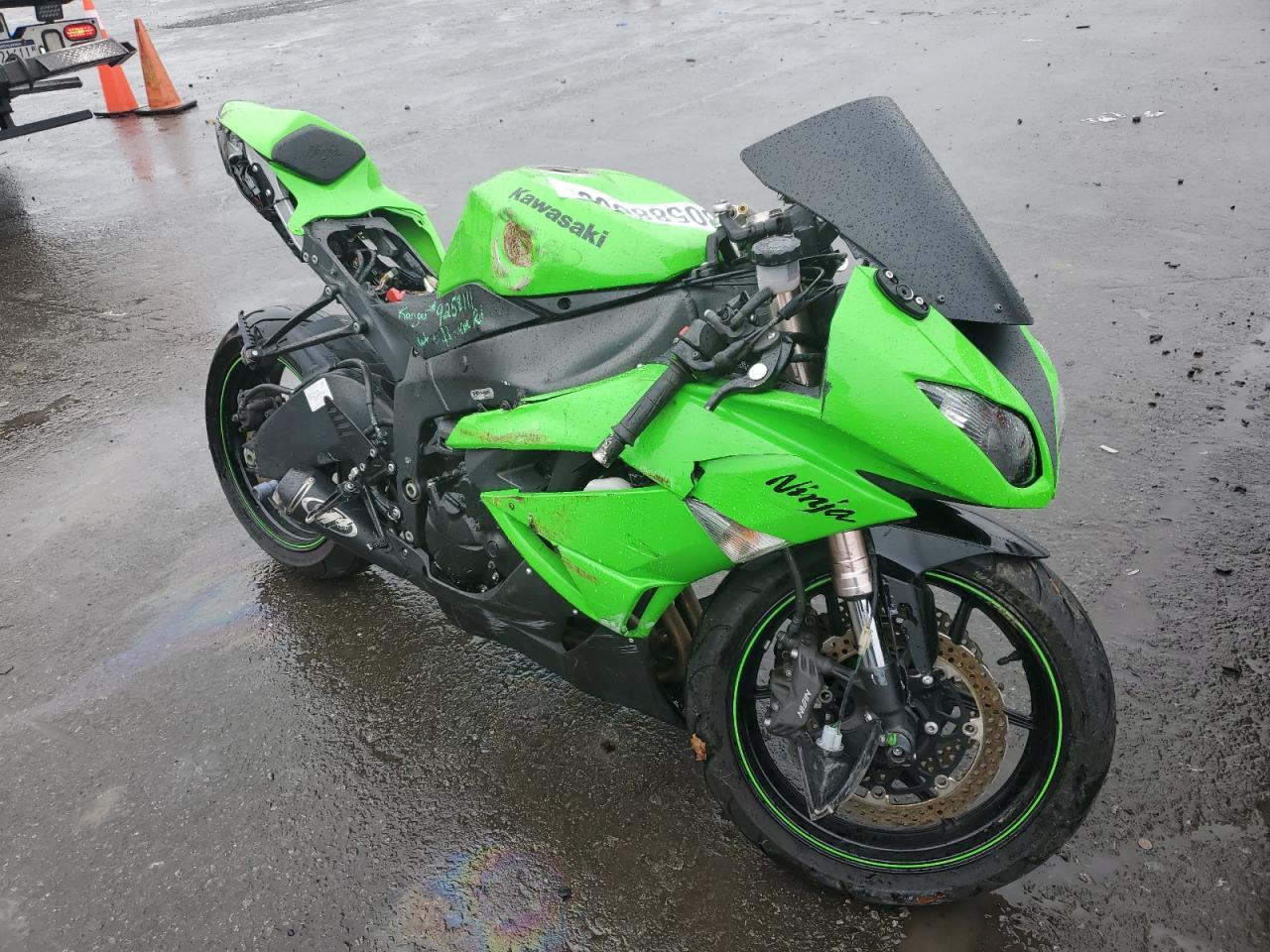 Изображение 1 2009 KAWASAKI ZX600 R 2009 с VIN JKAZX4R169A007798