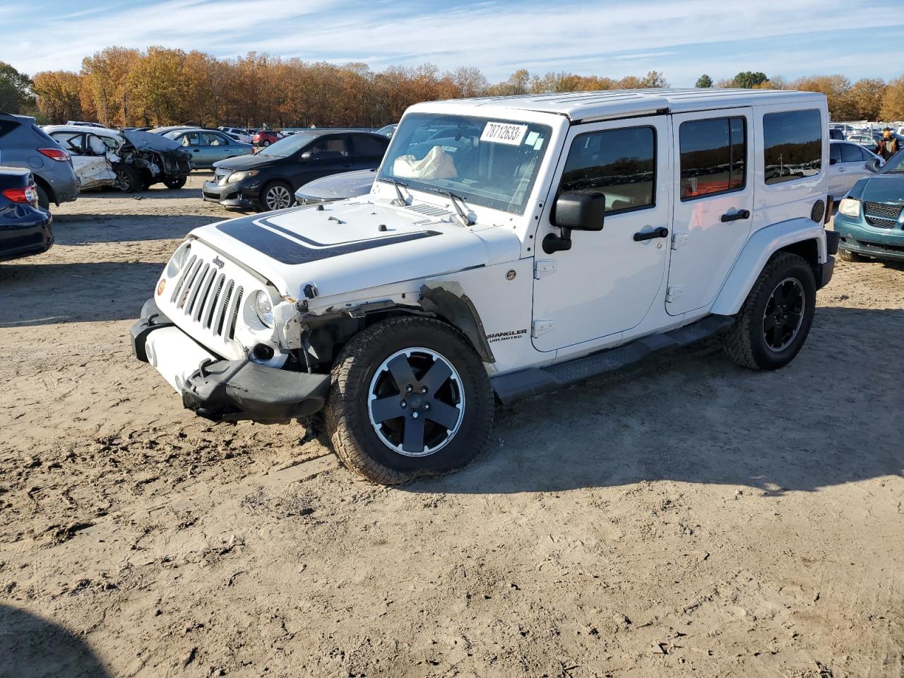 2012 JEEP WRANGLER UNLIMITED SAHARA 2012 image
