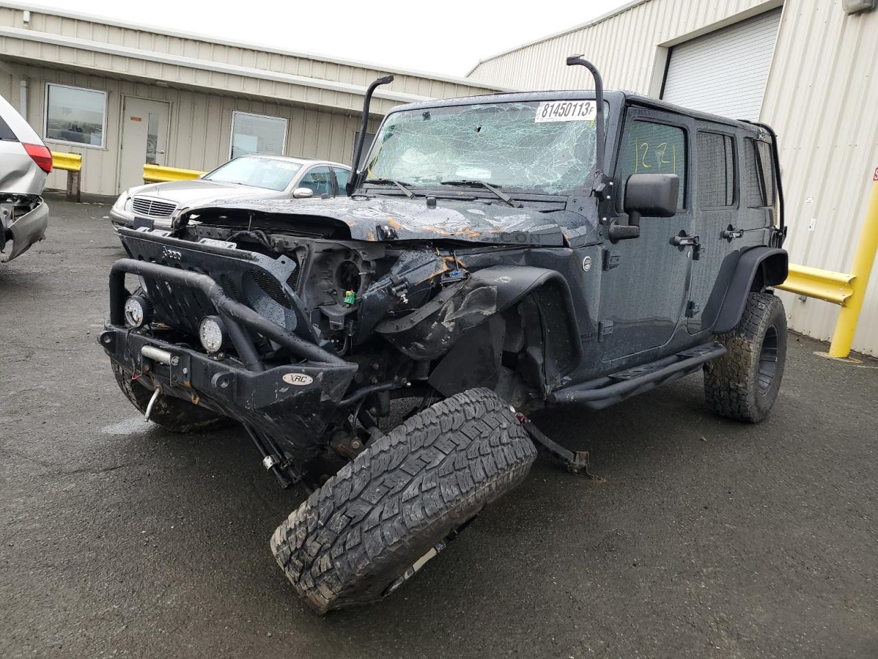 Image 1 of 2016 JEEP WRANGLER UNLIMITED RUBICON 2016 with VIN 1C4BJWFG6GL192899