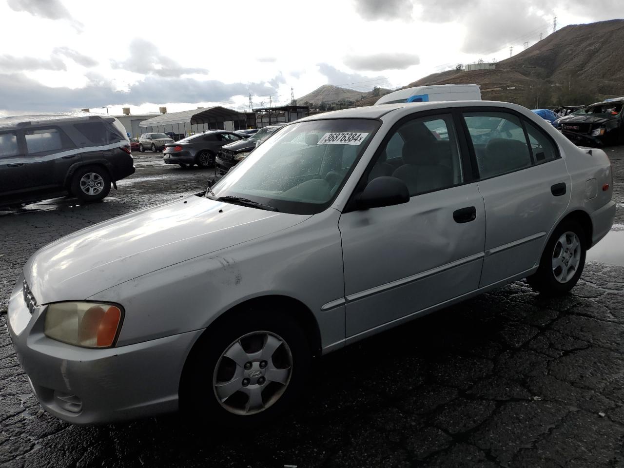 Изображение 1 2002 HYUNDAI ACCENT GL 2002 с VIN KMHCG45CX2U380393