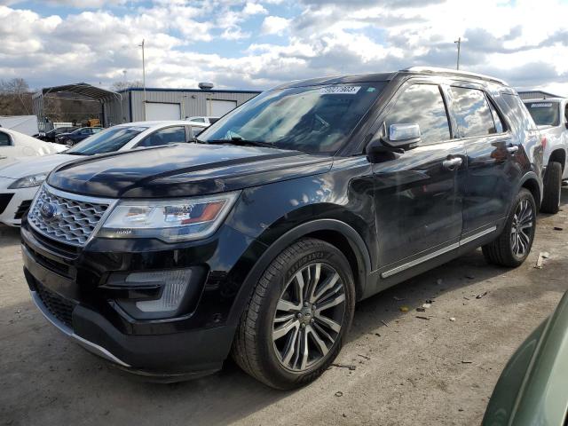 Image 1 of 2017 FORD EXPLORER PLATINUM 2017 with VIN 1FM5K8HT9HGC49487