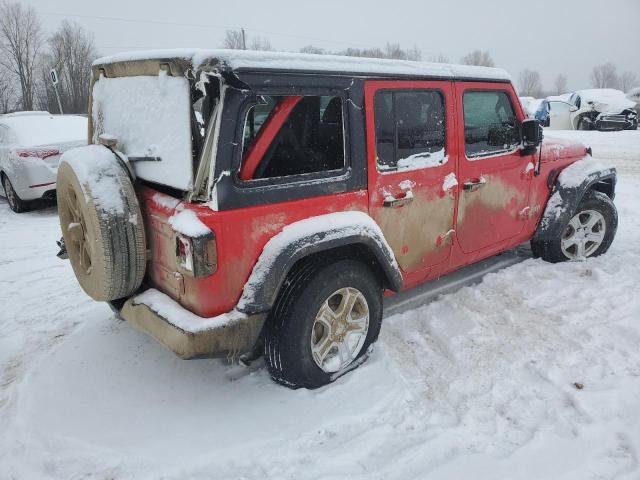 Image 3 of 2018 JEEP WRANGLER UNLIMITED SPORT 2018 with VIN 1C4HJXDN1JW145092