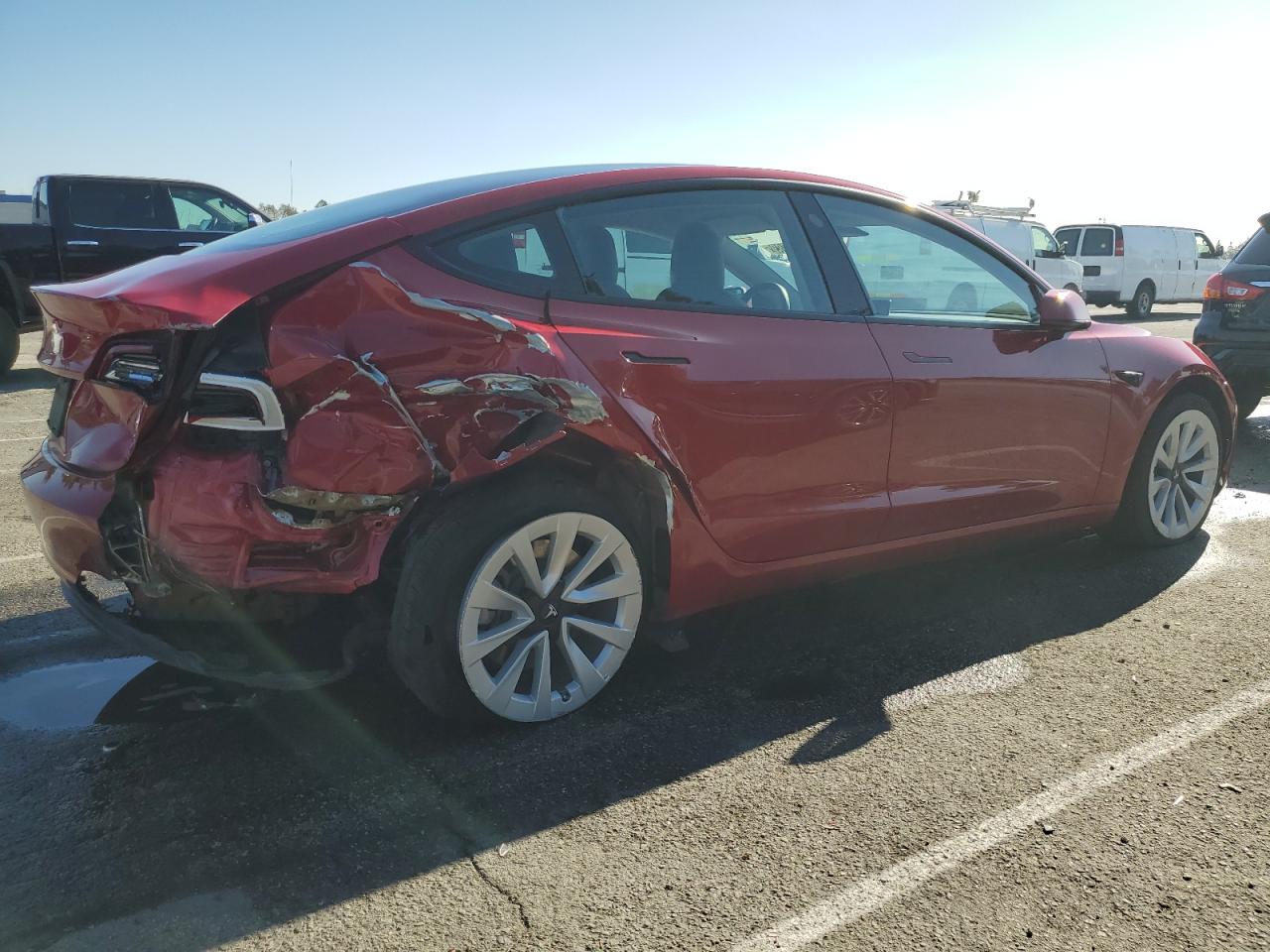 Obraz 3 z 2022 TESLA MODEL 3  2022 z VIN 5YJ3E1EA5NF184902