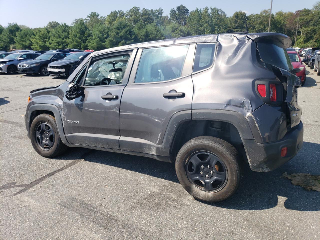 Image 2 of 2020 JEEP RENEGADE SPORT 2020 with VIN ZACNJBAB6LPL21924