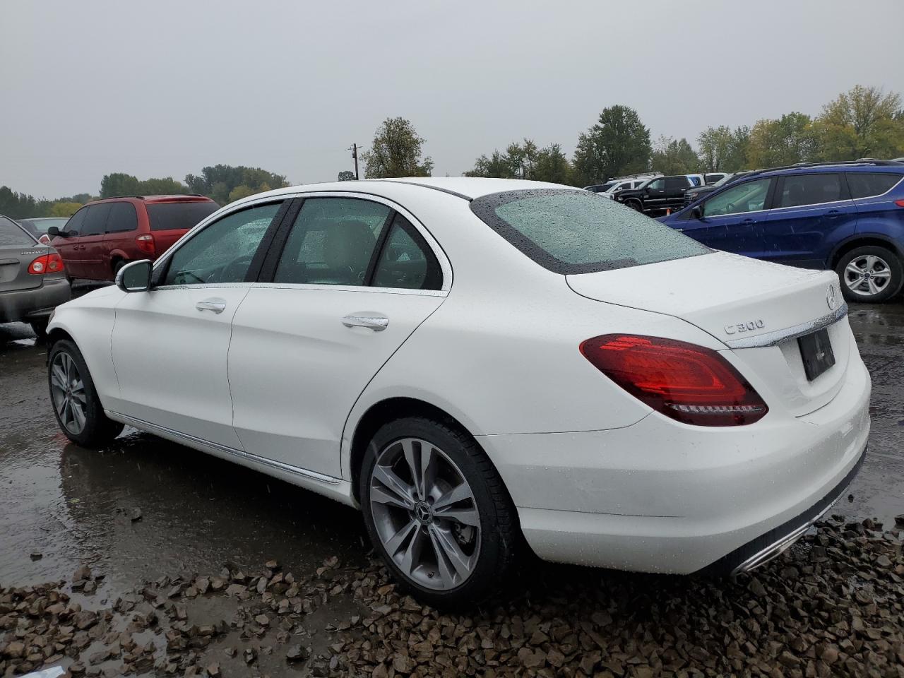 Image 2 of 2021 MERCEDES-BENZ C 300 4MATIC 2021 with VIN W1KWF8EB0MR650553