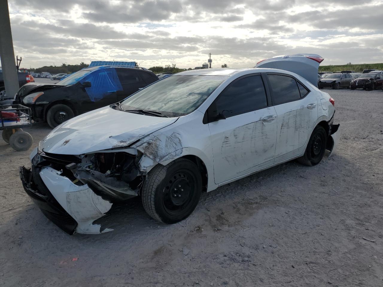 Image 1 of 2017 TOYOTA COROLLA L 2017 with VIN 5YFBURHE2HP631481