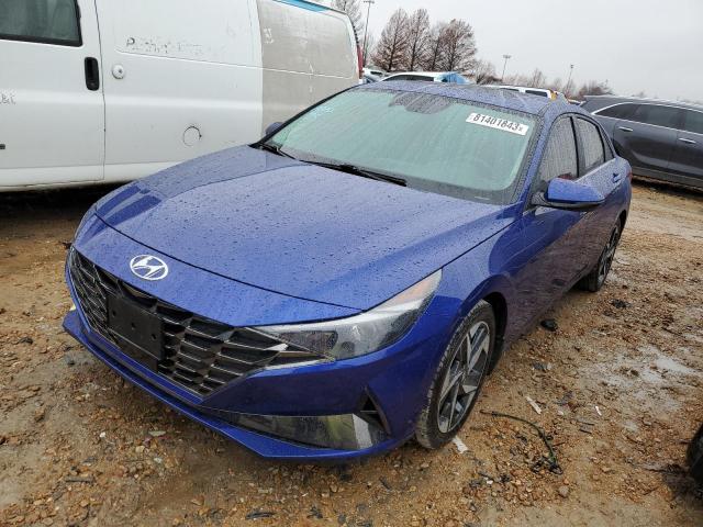 Image 1 of 2022 HYUNDAI ELANTRA SEL 2022 with VIN 5NPLN4AG5NH083503