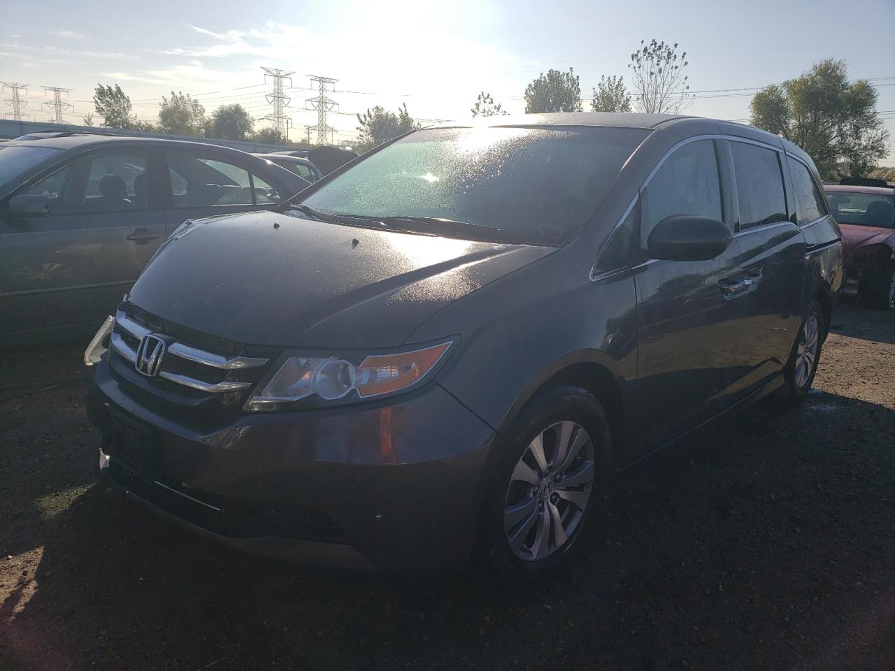 Изображение 1 2015 HONDA ODYSSEY EX 2015 с VIN 5FNRL5H41FB128244
