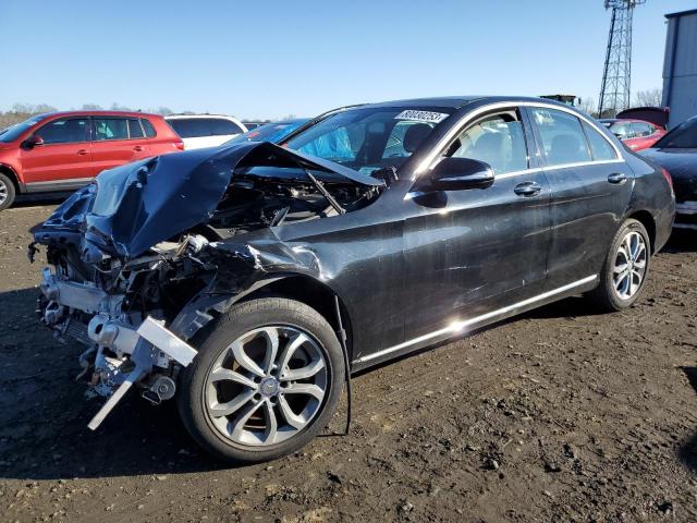 Image 1 of 2015 MERCEDES-BENZ C 300 4MATIC 2015 with VIN 55SWF4KB4FU003233