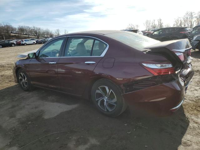 Image 2 of 2017 HONDA ACCORD LX 2017 with VIN 1HGCR2F38HA178942
