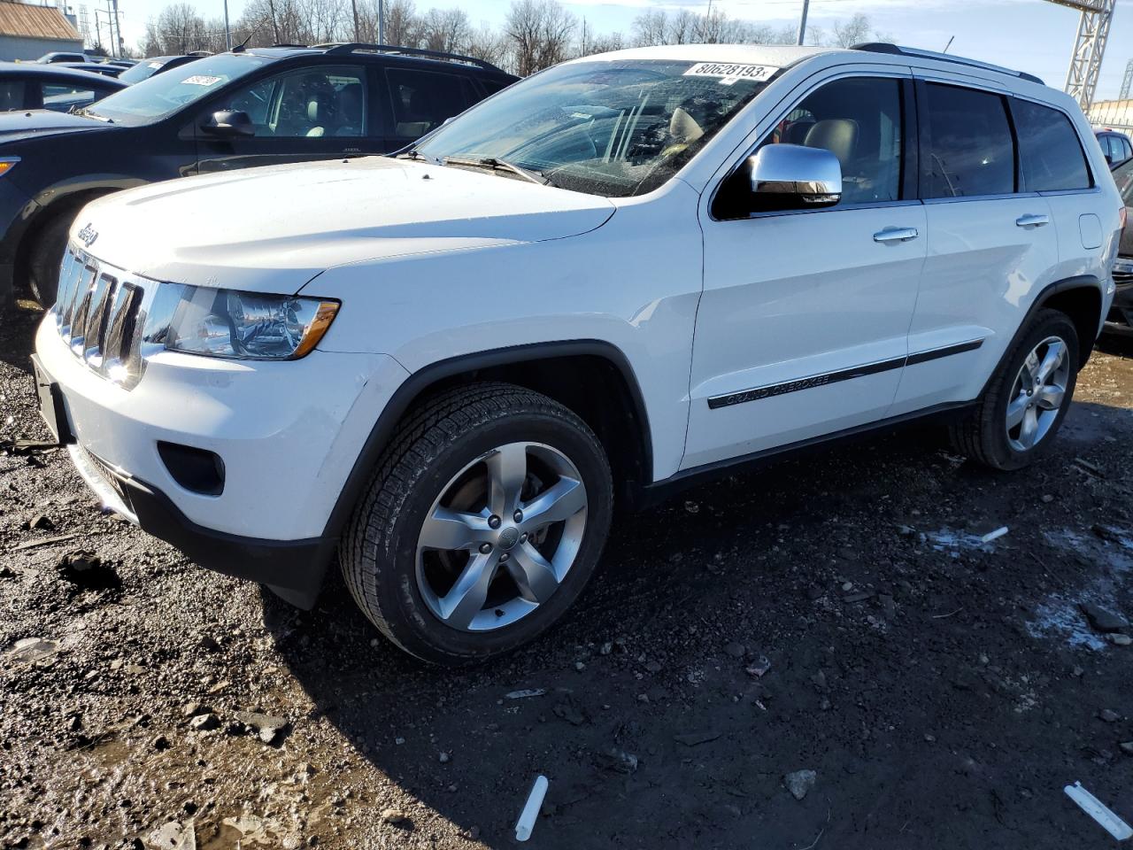 Image 1 of 2013 JEEP GRAND CHEROKEE OVERLAND 2013 with VIN 1C4RJFCG6DC607055