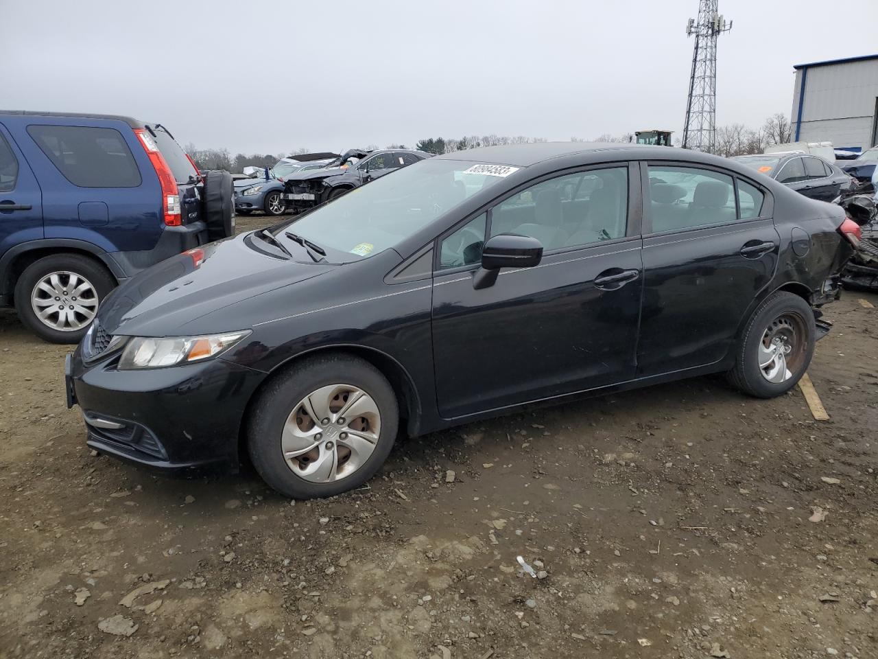 Изображение 1 2014 HONDA CIVIC LX 2014 с VIN 19XFB2F54EE252352