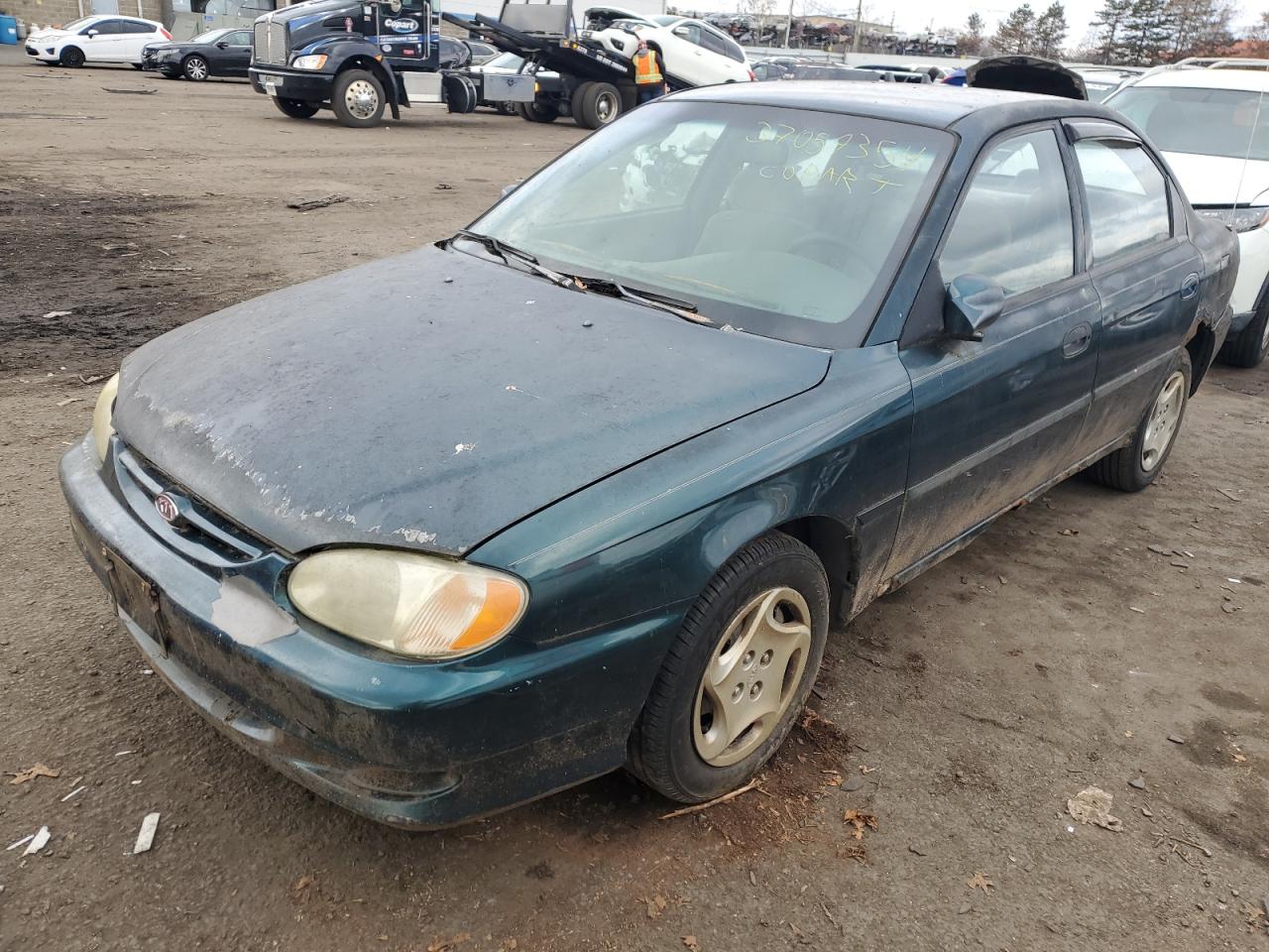 Image 1 of 2000 KIA SEPHIA BASE 2000 with VIN KNAFB1212Y5842334