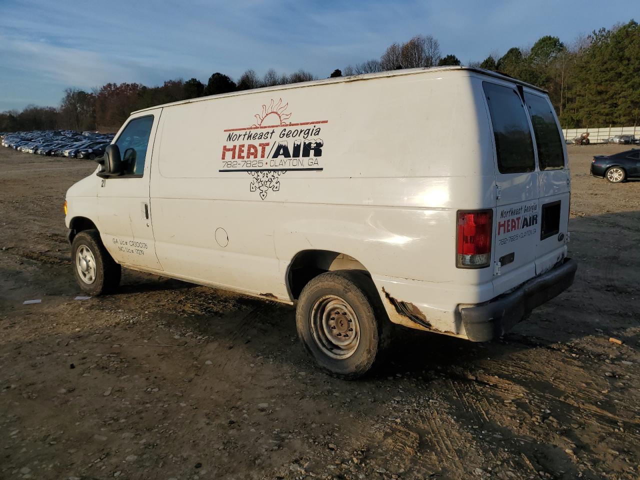 Image 2 of 2007 FORD ECONOLINE E250 VAN 2007 with VIN 1FTNE24W37DA23406