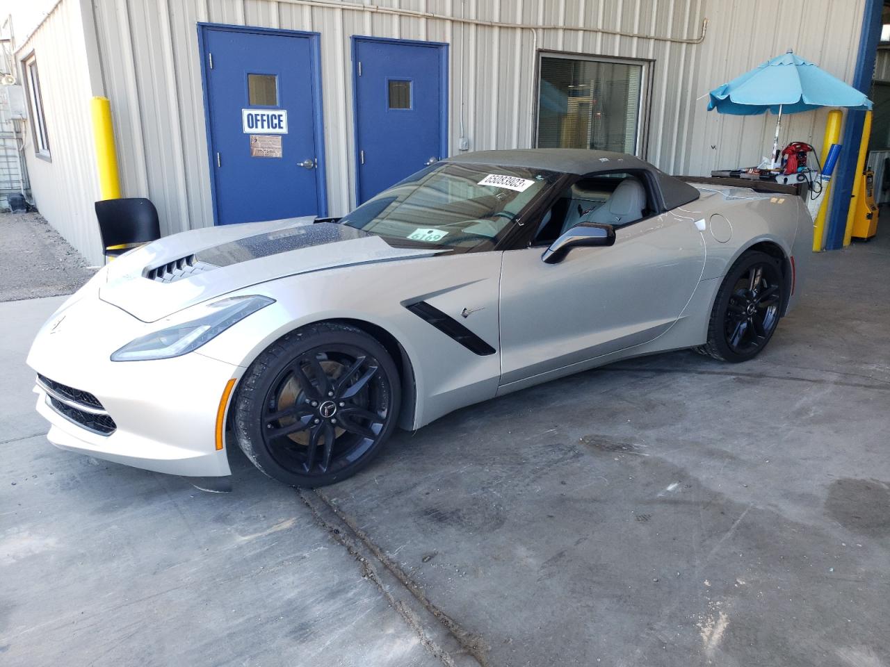 Image 1 of 2014 CHEVROLET CORVETTE STINGRAY Z51 3LT 2014 with VIN 1G1YM3D70E5124109