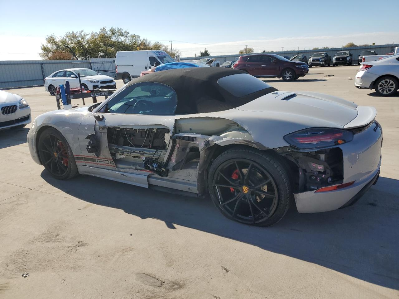 Image 2 of 2019 PORSCHE BOXSTER S 2019 with VIN WP0CB2A84KS228565