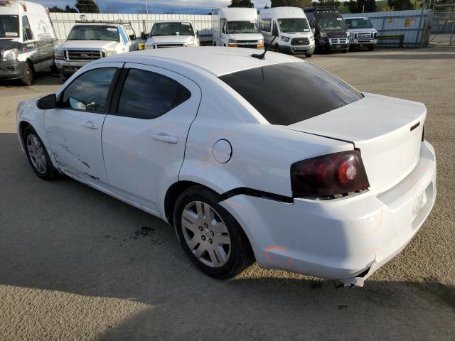 Изображение 2 2014 DODGE AVENGER SE 2014 с VIN 1C3CDZAB5EN126987