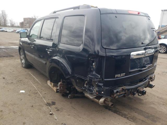 Image 2 of 2013 HONDA PILOT TOURING 2013 with VIN 5FNYF4H9XDB021604