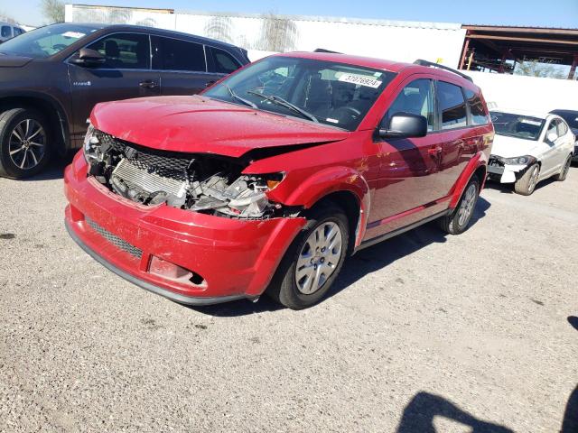 Image 1 of 2017 DODGE JOURNEY SE 2017 with VIN 3C4PDCAB6HT507181