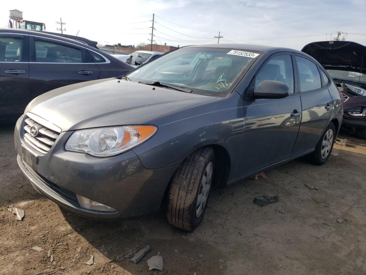 Image 1 of 2009 HYUNDAI ELANTRA GLS 2009 with VIN KMHDU46D69U593131