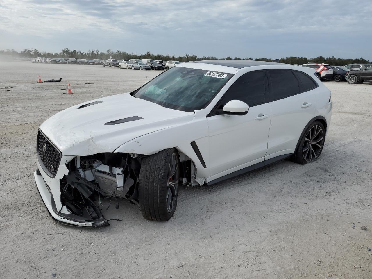 Obraz 1 z 2021 JAGUAR F-PACE SVR 2021 z VIN SADCZ2EEXMA680674