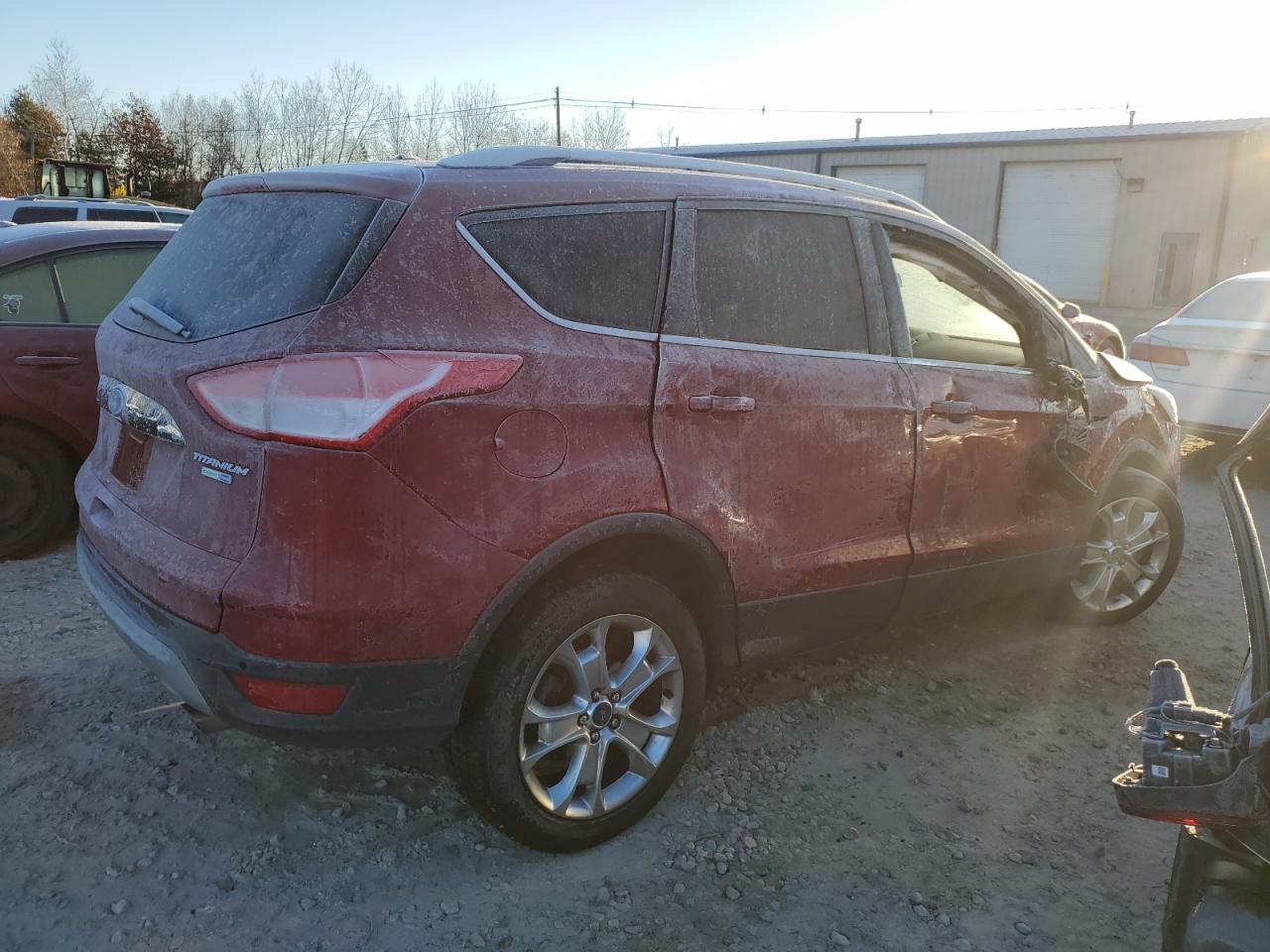 Image 3 of 2014 FORD ESCAPE TITANIUM 2014 with VIN 1FMCU9JX0EUC14743