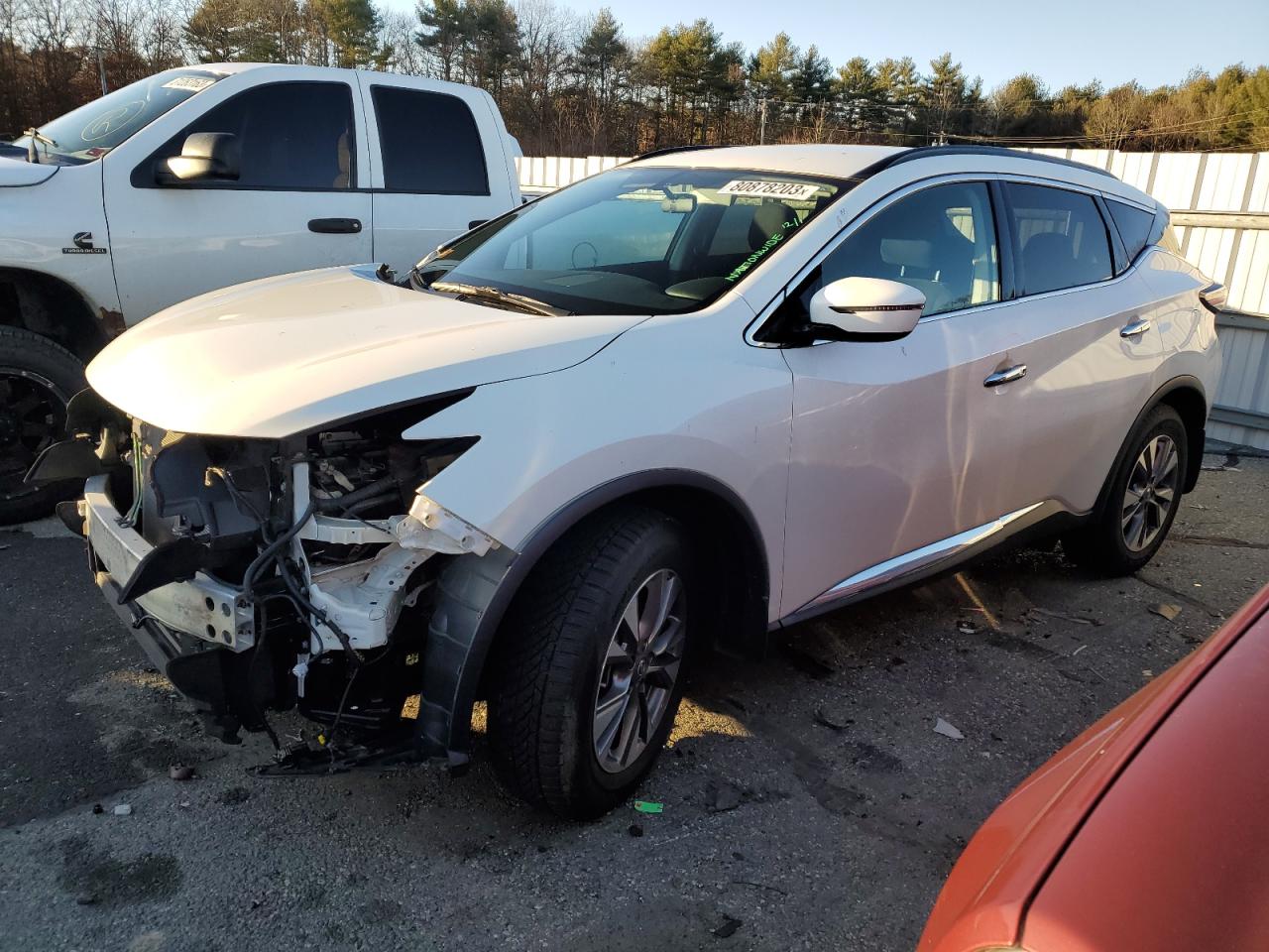 Image 1 of 2017 NISSAN MURANO S 2017 with VIN 5N1AZ2MH5HN138374