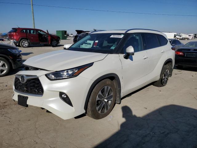 Image 1 of 2020 TOYOTA HIGHLANDER XLE 2020 with VIN 5TDGZRBH5LS507120