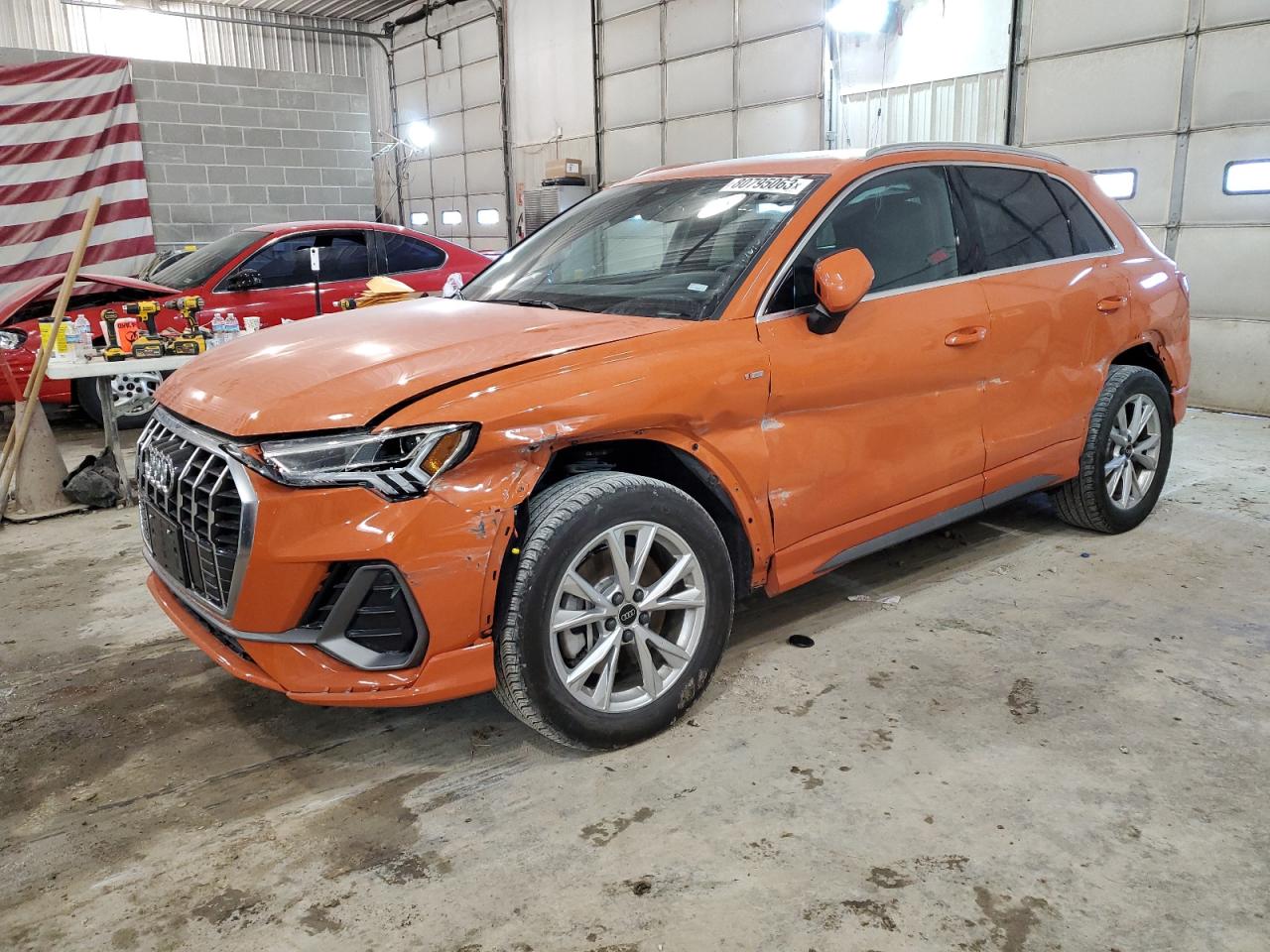 Image 1 of 2023 AUDI Q3 PREMIUM S LINE 45 2023 with VIN WA1DECF3XP1115872