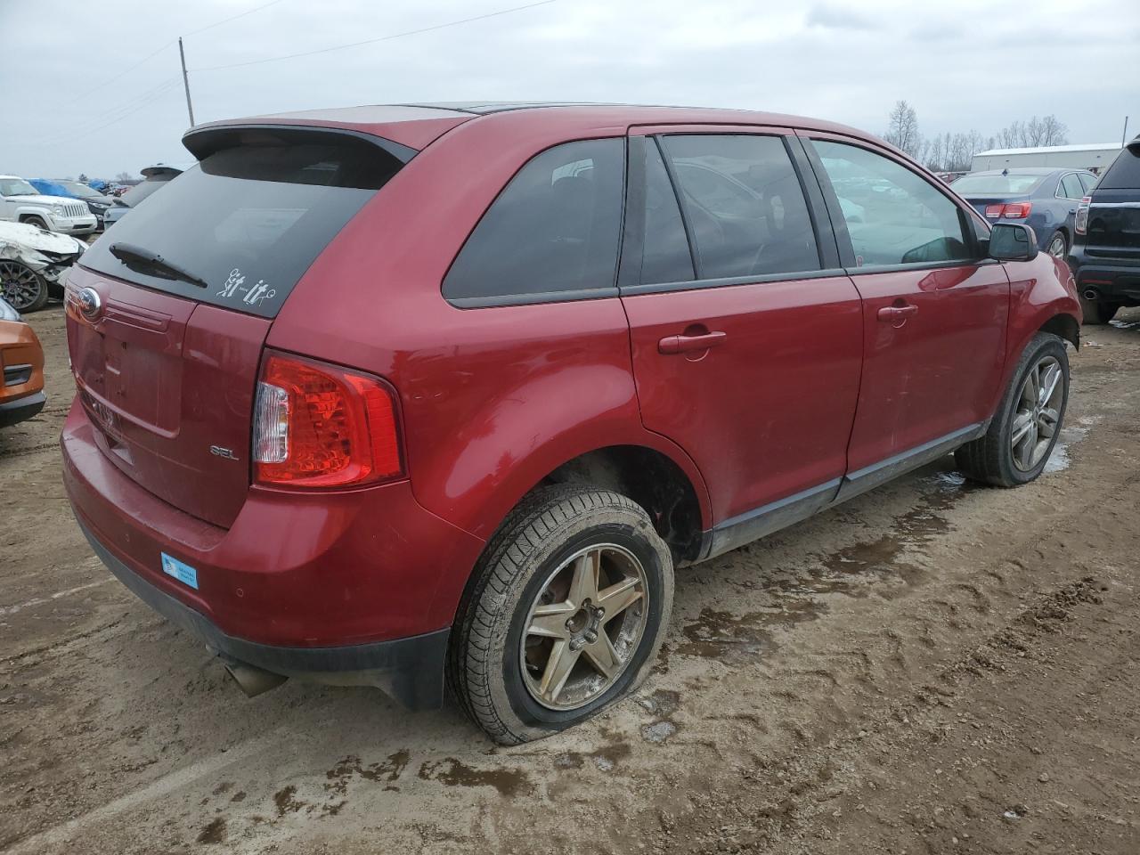 Изображение 3 2014 FORD EDGE SEL 2014 с VIN 2FMDK3JC2EBA42645