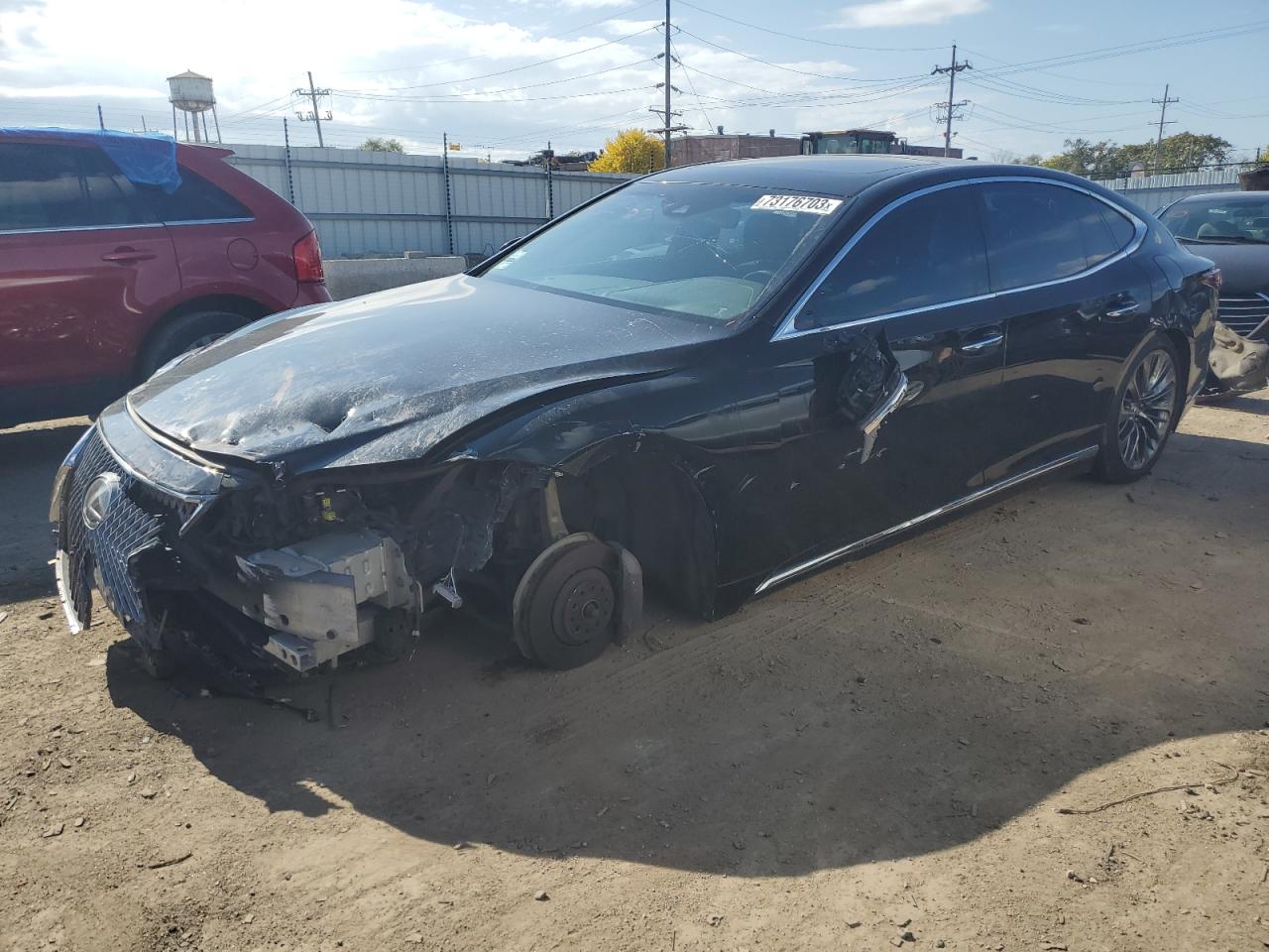 Image 1 of 2018 LEXUS LS 500 BASE 2018 with VIN JTHC51FF3J5004580