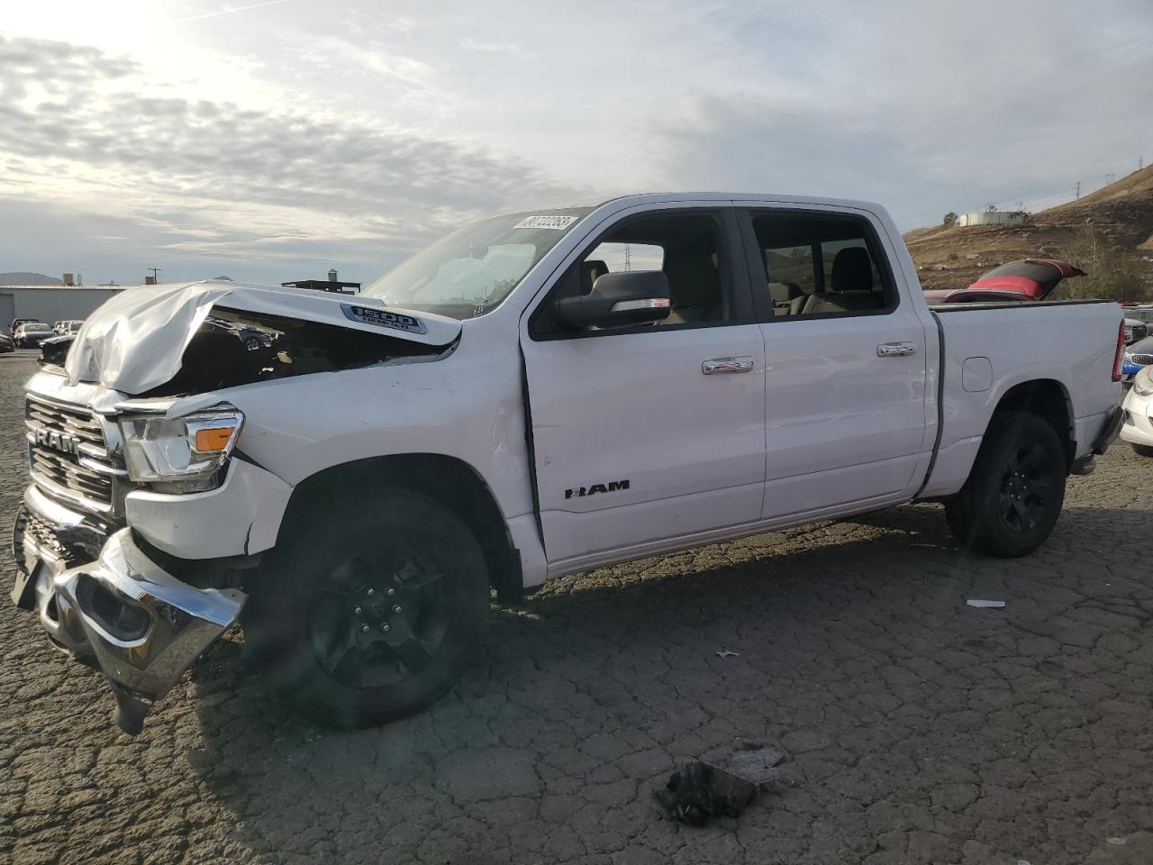 Image 1 of 2019 RAM 1500 BIG HORN/LONE STAR 2019 with VIN 1C6RREFT7KN576421