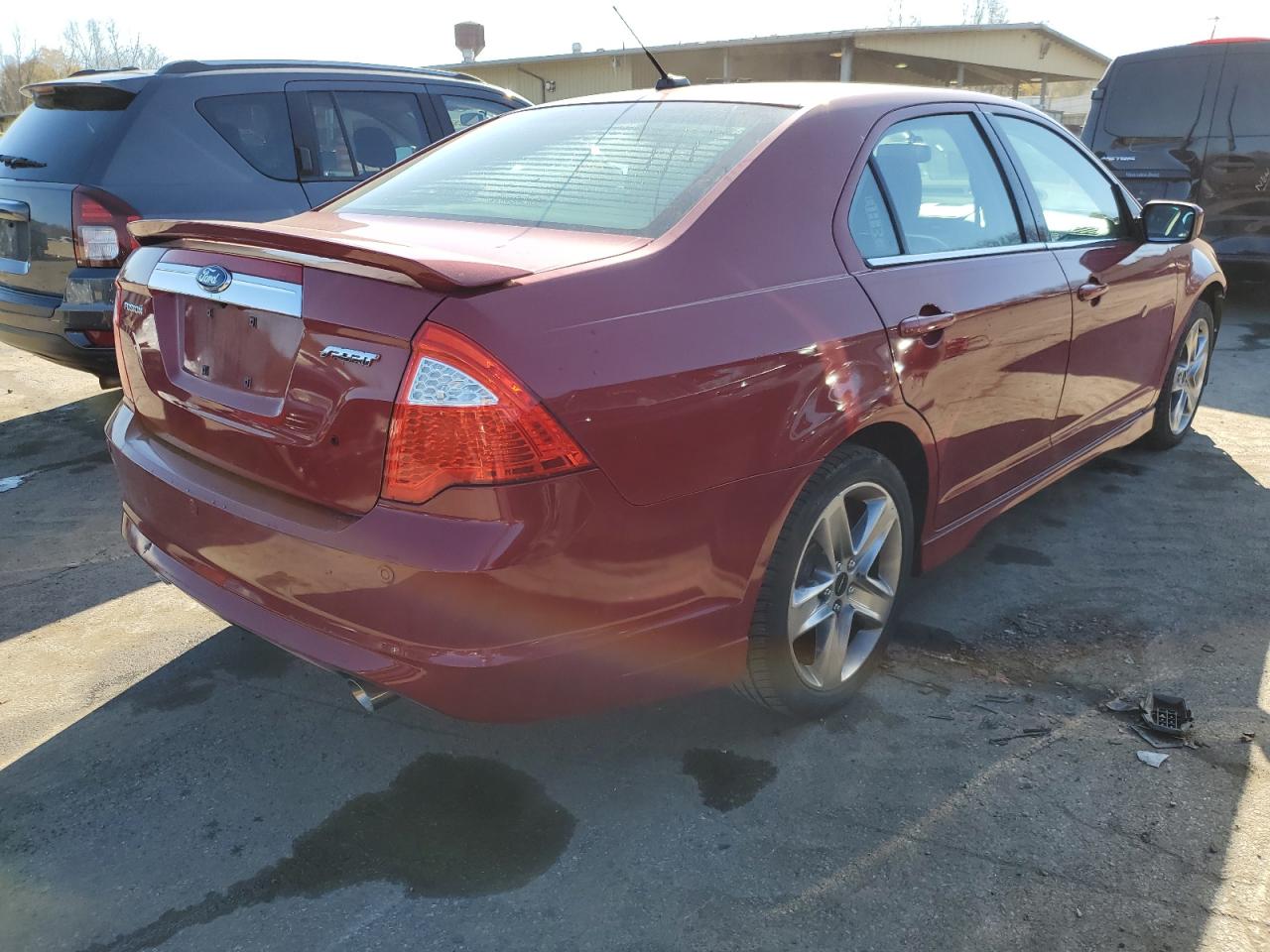 Image 3 of 2010 FORD FUSION SPORT 2010 with VIN 3FAHP0KC7AR139944