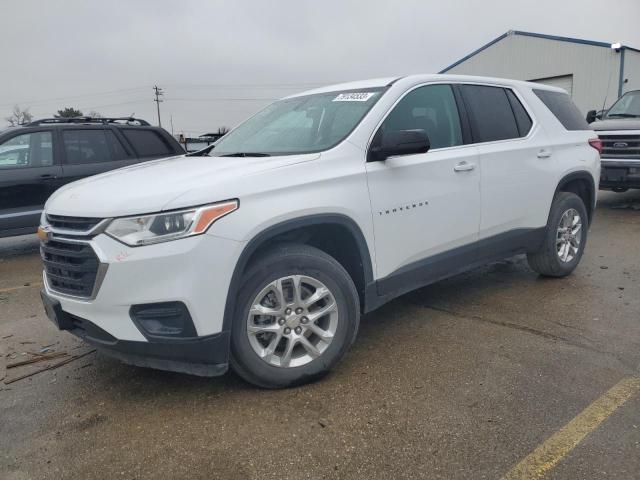 Image 1 of 2021 CHEVROLET TRAVERSE LS 2021 with VIN 1GNERFKW0MJ186131