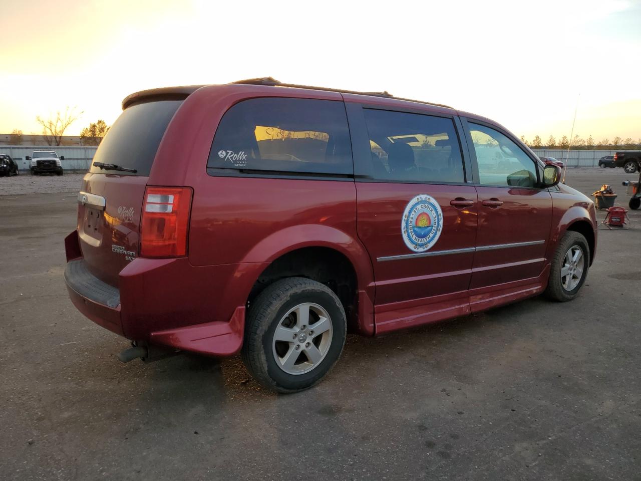 Image 3 of 2010 DODGE GRAND CARAVAN SXT 2010 with VIN 2D4RN5D16AR339381