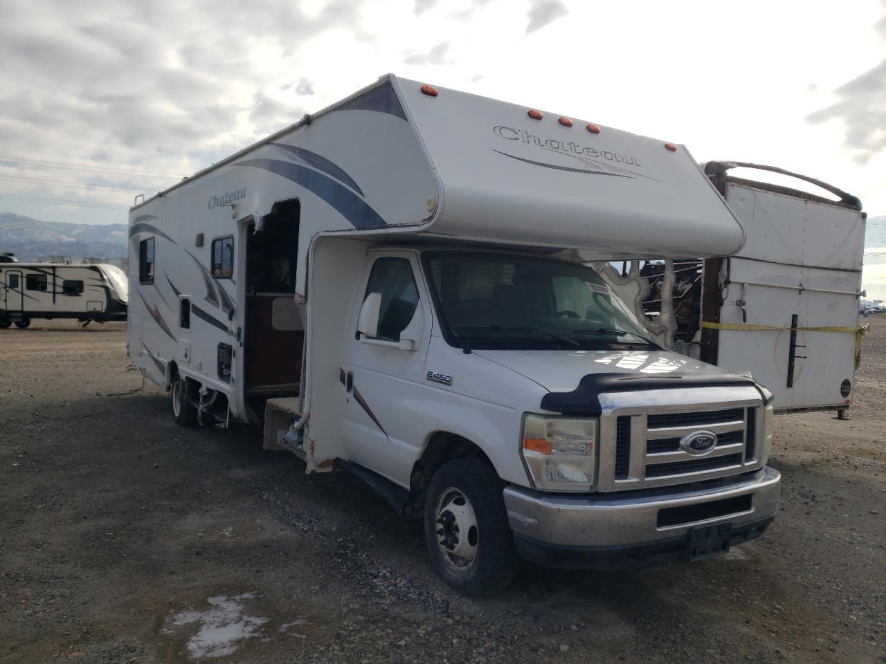 Image 1 of 2010 FORD ECONOLINE E450 SUPER DUTY CUTAWAY VAN 2010 with VIN 1FDXE4FS8ADA54281