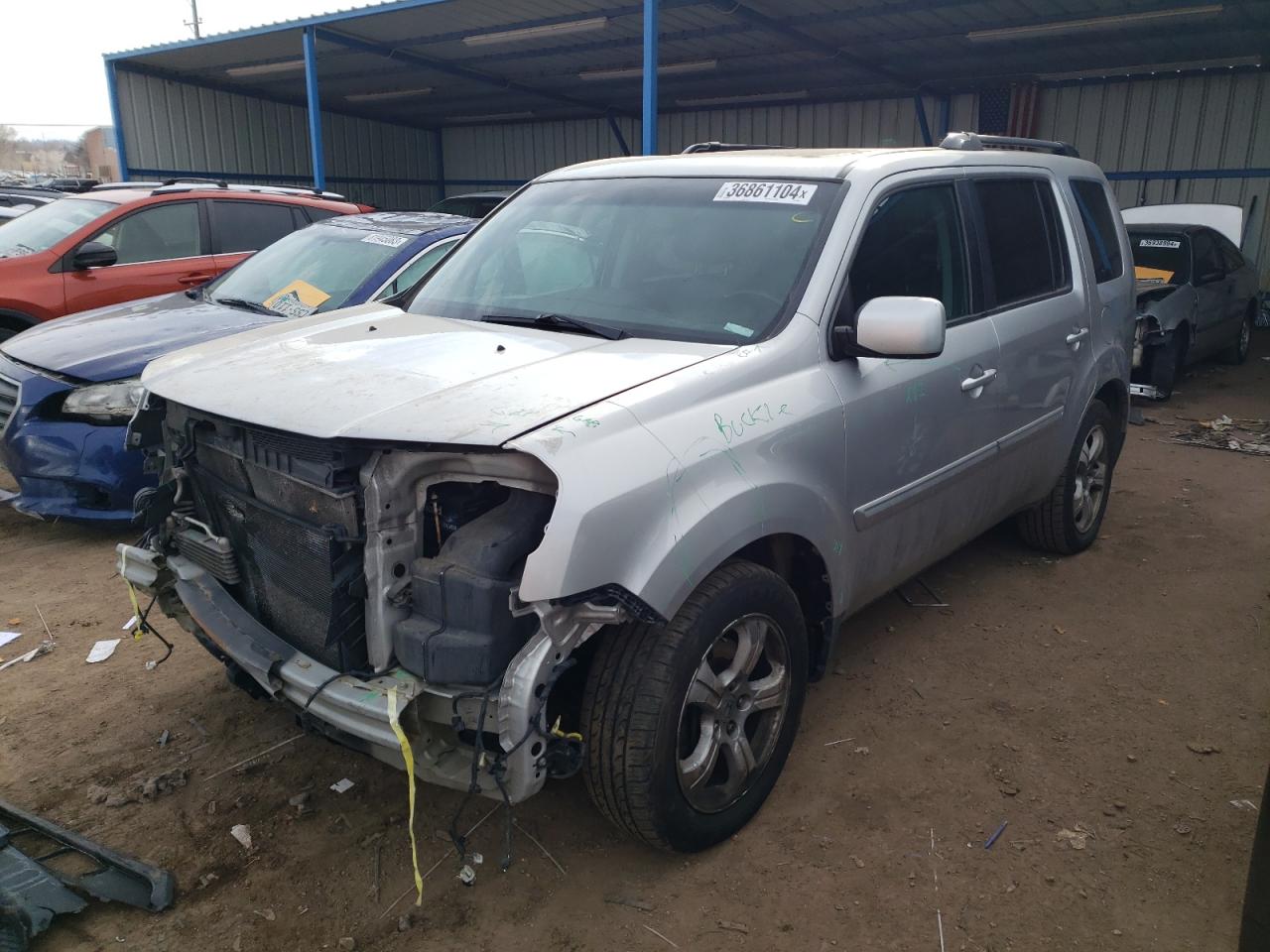 Obraz 1 z 2015 HONDA PILOT EXL 2015 z VIN 5FNYF4H54FB020299