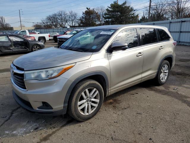 Изображение 1 2016 TOYOTA HIGHLANDER LE 2016 с VIN 5TDZARFHXGS022388