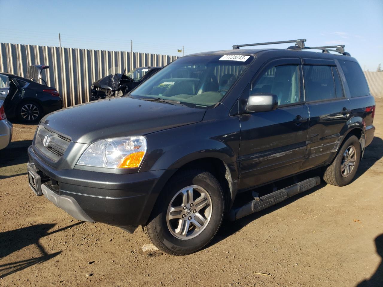 Изображение 1 2004 HONDA PILOT EX 2004 с VIN 2HKYF18434H621546