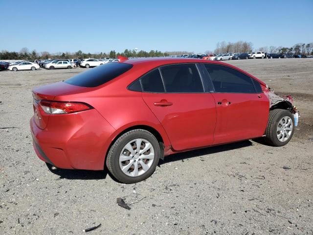 Image 3 of 2020 TOYOTA COROLLA LE 2020 with VIN JTDEPRAE2LJ096941