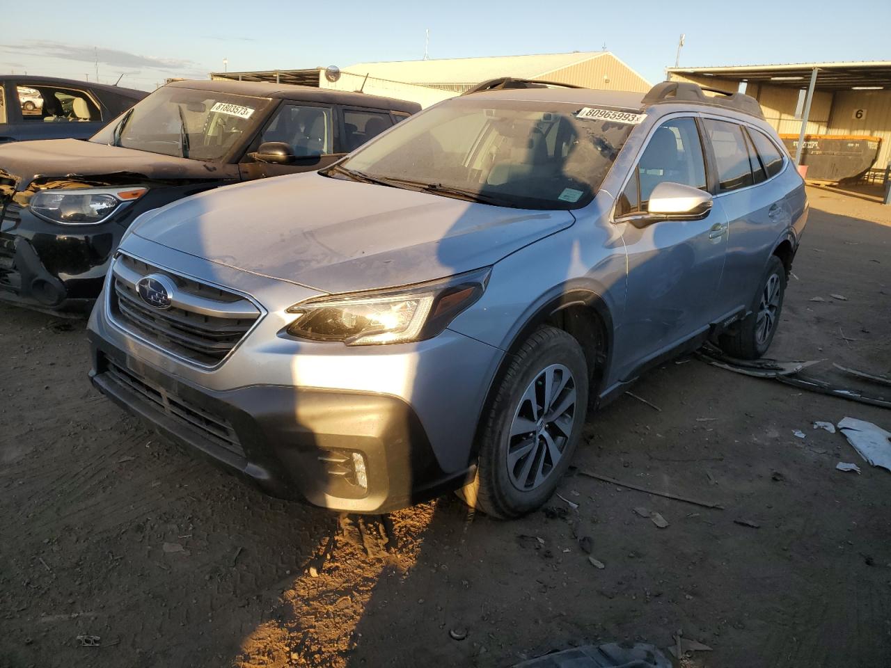 Image 1 of 2020 SUBARU OUTBACK PREMIUM 2020 with VIN 4S4BTACC4L3260797