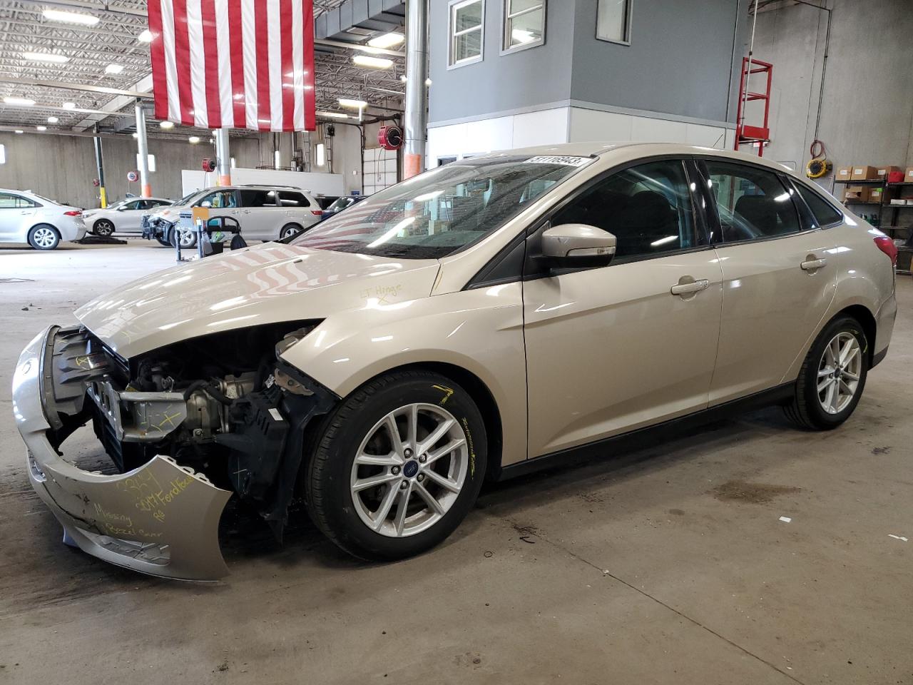 Image 1 of 2017 FORD FOCUS SE 2017 with VIN 1FADP3F28HL329083