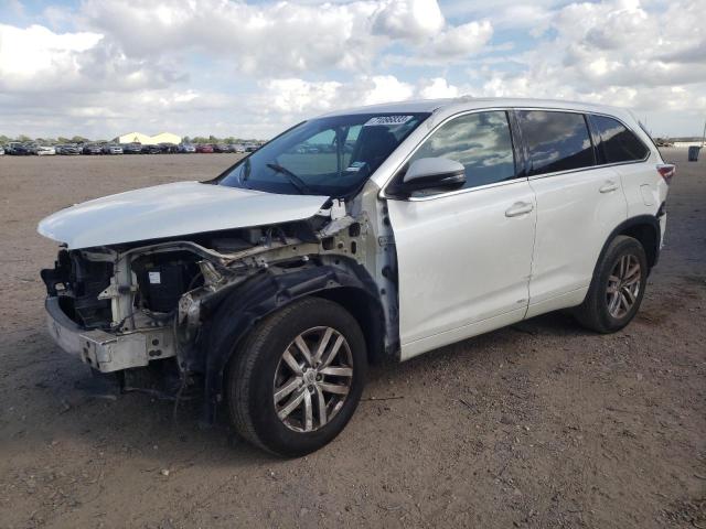 2015 TOYOTA HIGHLANDER LE 2015 image
