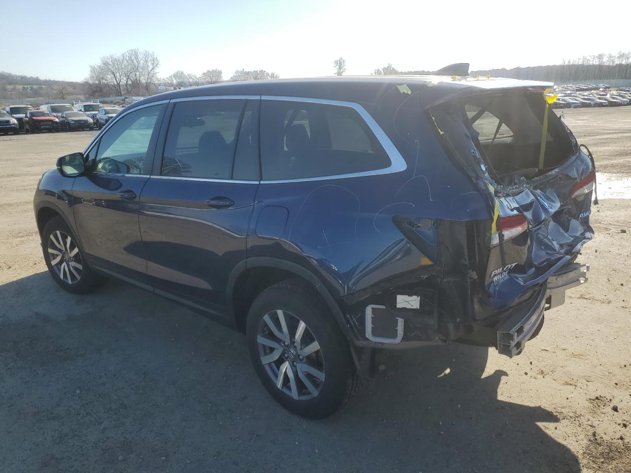 Obraz 2 z 2019 HONDA PILOT EX 2019 z VIN 5FNYF6H30KB090015
