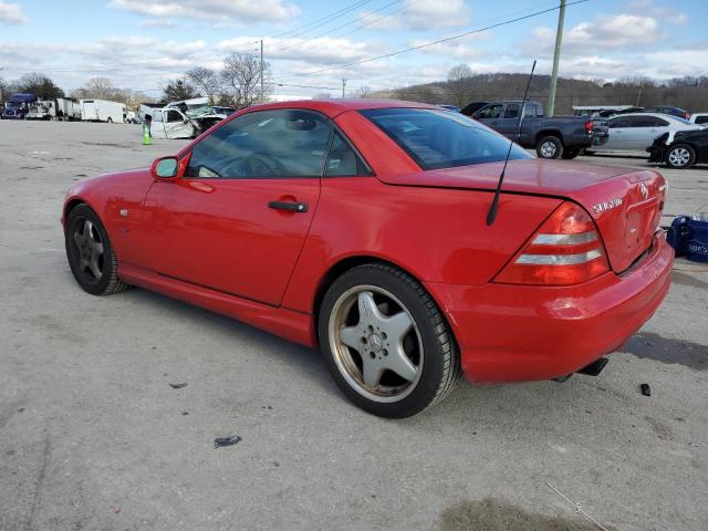 Image 2 of 2000 MERCEDES-BENZ SLK 230 KOMPRESSOR 2000 with VIN WDBKK47F2YF154527