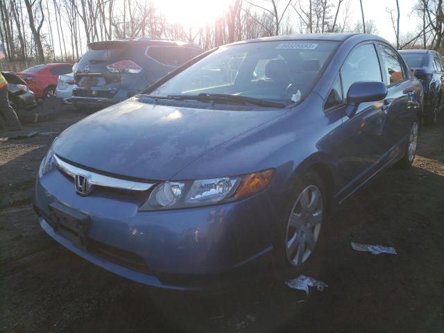 Image 1 of 2006 HONDA CIVIC LX 2006 with VIN 2HGFA16586H514409