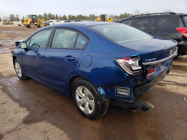 Image 2 of 2013 HONDA CIVIC LX 2013 with VIN 19XFB2F57DE066982