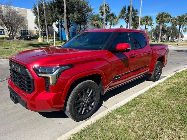 Image 2 of 2022 TOYOTA TUNDRA CREWMAX PLATINUM 2022 with VIN 5TFNA5AB1NX011541